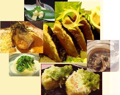 地魚と旬菜ゆうり　コース料理写真